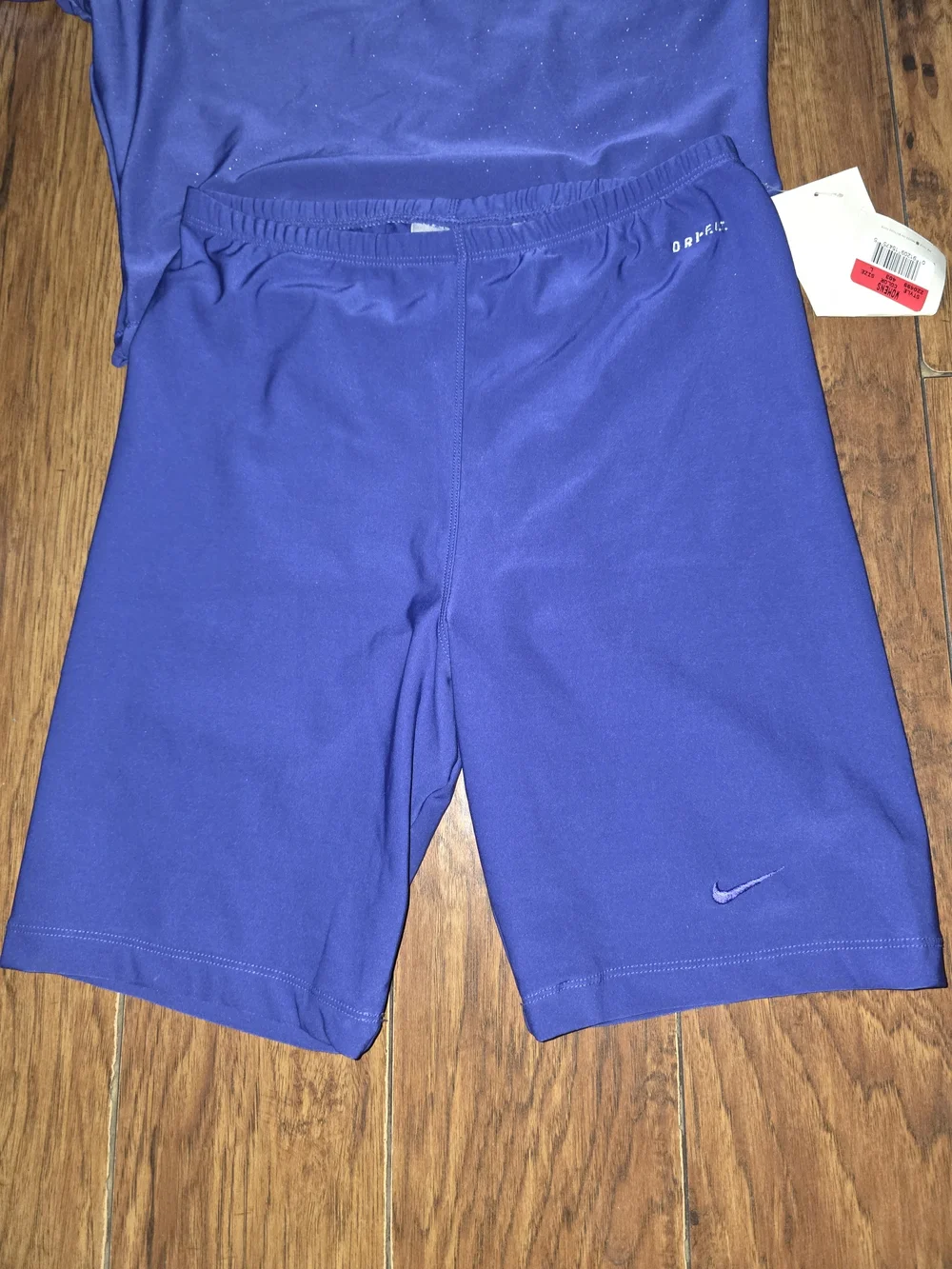Nike Vintage Purple Athletic Shirt and Shorts Set